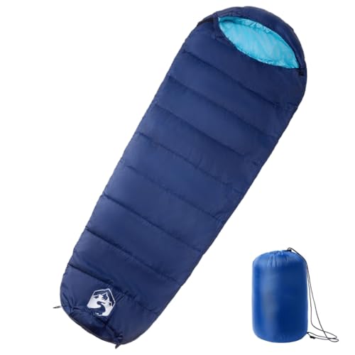 vidaXL Mumienschlafsack, Schlafsack für Erwachsene, Leichtschlafsack für Camping Trekking Reisen Outdoor, Deckenschlafsack für 3 Jahreszeiten vidaXL Mumienschlafsack, Schlafsack für Erwachsene, Leichtschlafsack für Camping Trekking Reisen Outdoor, Deckenschlafsack für 3 Jahreszeiten von vidaXL