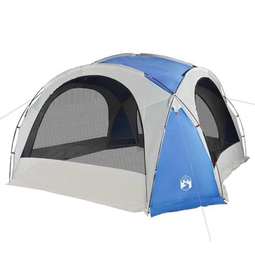 vidaXL Partyzelt, Festzelt mit Netzwände, Pavillon Wasserdicht Tragbar, Gartenzelt Campingzelt Gartenpavillon, Blau 185T Polyester vidaXL Partyzelt, Festzelt mit Netzwände, Pavillon Wasserdicht Tragbar, Gartenzelt Campingzelt Gartenpavillon, Blau 185T Polyester von vidaXL