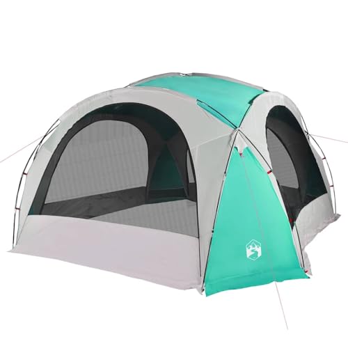 vidaXL Partyzelt, Festzelt mit Netzwände, Pavillon Wasserdicht Tragbar, Gartenzelt Campingzelt Gartenpavillon, Grün 185T Polyester vidaXL Partyzelt, Festzelt mit Netzwände, Pavillon Wasserdicht Tragbar, Gartenzelt Campingzelt Gartenpavillon, Grün 185T Polyester von vidaXL