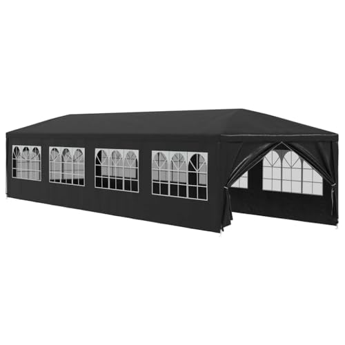 vidaXL Partyzelt 3x12 m Anthrazit Pavillon Gartenzelt Bierzelt Gartenpavillon vidaXL Partyzelt 3x12 m Anthrazit Pavillon Gartenzelt Bierzelt Gartenpavillon von vidaXL