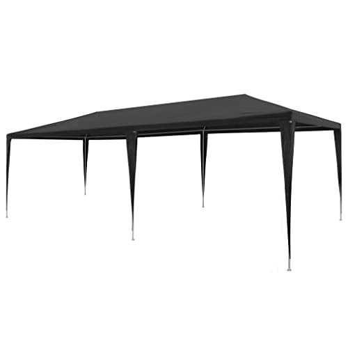 vidaXL Partyzelt 3x6m PE Anthrazit Gartenzelt Garten Pavillon Festzelt Zelt vidaXL Partyzelt 3x6m PE Anthrazit Gartenzelt Garten Pavillon Festzelt Zelt von vidaXL