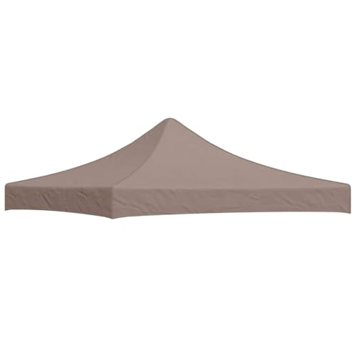 vidaXL Partyzelt Dach UV-beständig Wasserbeständig Ersatzdach Dachplane Zeltdach Ersatz Dach Plane für Gartenzelt Pavillon 3x3m Taupe 270g/m² vidaXL Partyzelt Dach UV-beständig Wasserbeständig Ersatzdach Dachplane Zeltdach Ersatz Dach Plane für Gartenzelt Pavillon 3x3m Taupe 270g/m² von vidaXL