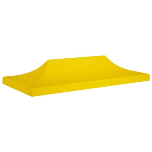 vidaXL Partyzelt Dach UV-beständig Wasserbeständig Ersatzdach Dachplane Zeltdach Ersatz Dach Plane für Gartenzelt Pavillon 6x3m Gelb 270g/m² vidaXL Partyzelt Dach UV-beständig Wasserbeständig Ersatzdach Dachplane Zeltdach Ersatz Dach Plane für Gartenzelt Pavillon 6x3m Gelb 270g/m² von vidaXL