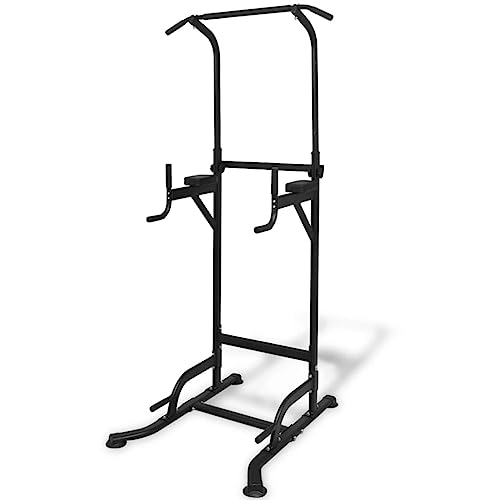 vidaXL Power Tower 182-235cm Kraftstation Dipstation Klimmzugstange Fitness vidaXL Power Tower 182-235cm Kraftstation Dipstation Klimmzugstange Fitness von vidaXL