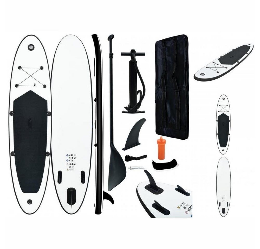 vidaXL Schlauchboot Aufblasbares Stand Up Paddle Board Set Schwarz und Weiß vidaXL Schlauchboot Aufblasbares Stand Up Paddle Board Set Schwarz und Weiß von vidaXL