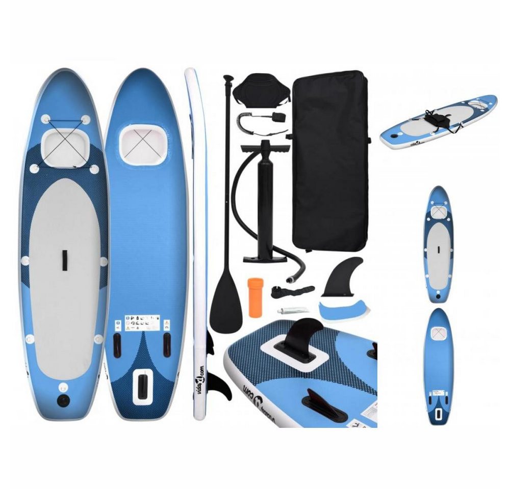 vidaXL Schlauchboot SUP-Board-Set Aufblasbar Marineblau 330x76x10 cm vidaXL Schlauchboot SUP-Board-Set Aufblasbar Marineblau 330x76x10 cm von vidaXL