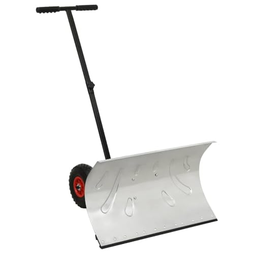 vidaXL Schneeschaufel mit Rädern Schneeschild Schneeschieber Schneeräumer vidaXL Schneeschaufel mit Rädern Schneeschild Schneeschieber Schneeräumer von vidaXL