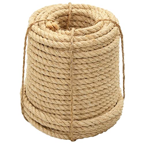 vidaXL Seil Sisalseil Naturseil Schnur Kratzbaum Kratzbäume Kratzbaumseil Tau Tauwerk Juteseil Dekokordel Garten Camping 100% Sisal 14 mm 50 m Natur vidaXL Seil Sisalseil Naturseil Schnur Kratzbaum Kratzbäume Kratzbaumseil Tau Tauwerk Juteseil Dekokordel Garten Camping 100% Sisal 14 mm 50 m Natur von vidaXL