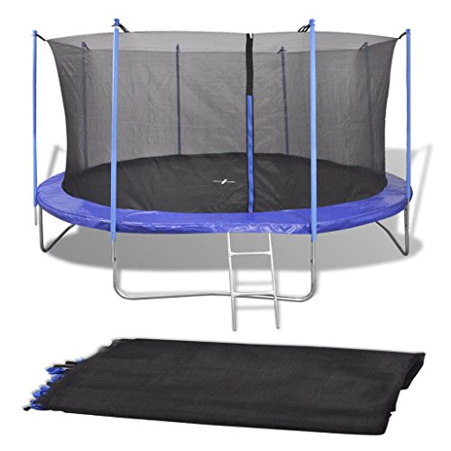 vidaXL Sicherheitsnetz PE Ø 3,66 m Ersatznetz Fangnetz Trampolin Netz Garten vidaXL Sicherheitsnetz PE Ø 3,66 m Ersatznetz Fangnetz Trampolin Netz Garten von vidaXL