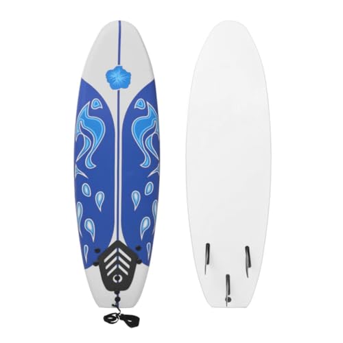 vidaXL Surfboard mit Traktionspad Surfbrett Wellenreiter Stand Up Paddle SUP Board Paddelboard Paddling Surf-Board Blau 170cm 90kg vidaXL Surfboard mit Traktionspad Surfbrett Wellenreiter Stand Up Paddle SUP Board Paddelboard Paddling Surf-Board Blau 170cm 90kg von vidaXL