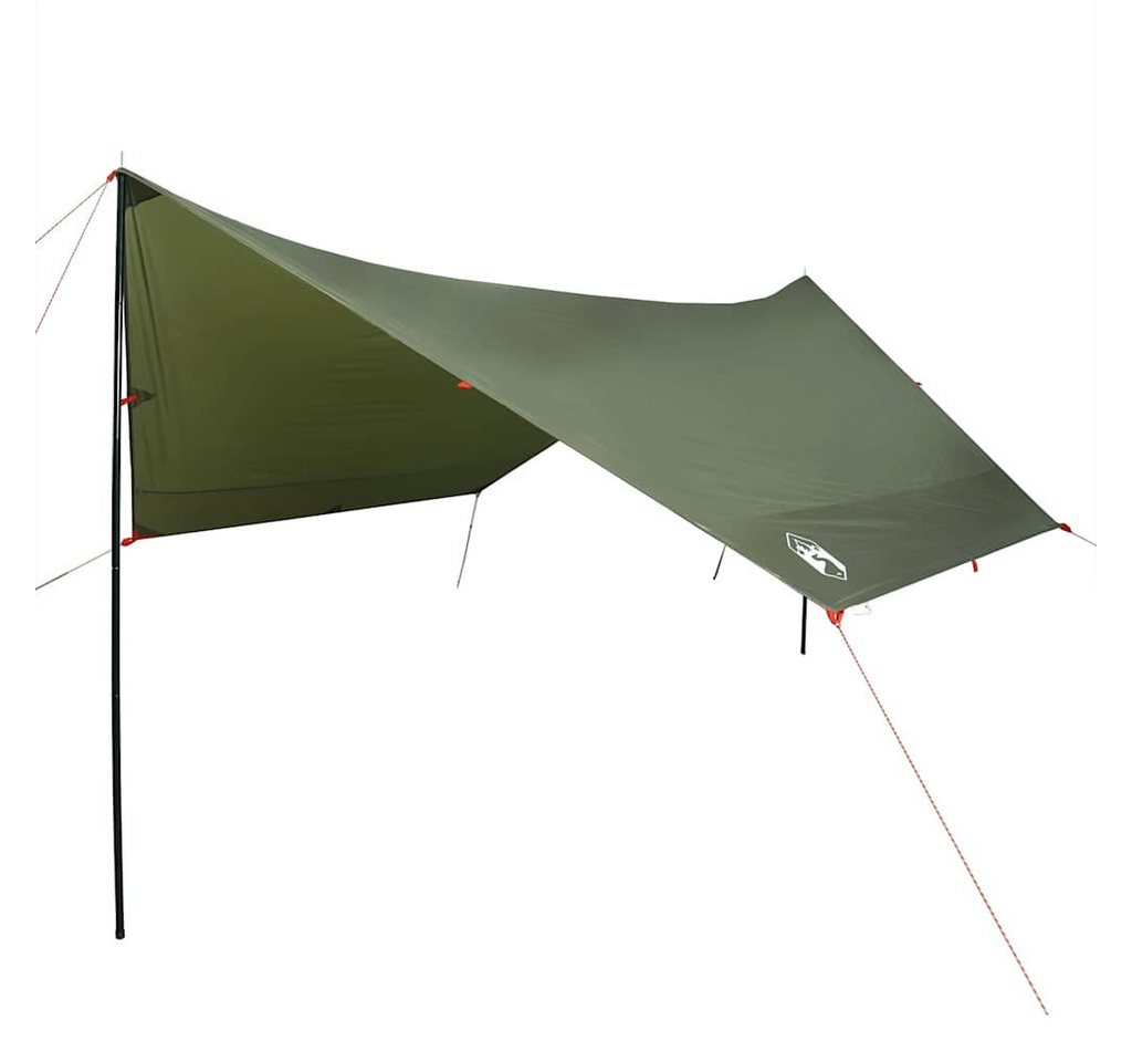 vidaXL Tarp-Zelt Tarp Olivgrün 438x376x212 cm Wasserdicht, (1 tlg) von vidaXL