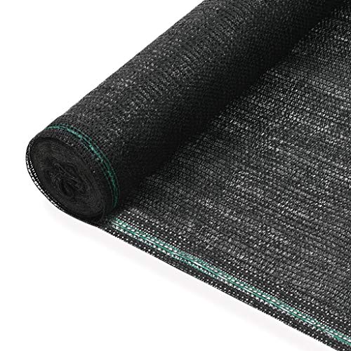 vidaXL Tennisblende Zaunblende Sichtschutz Schattiernetz Windschutz Zaun Schattier Netz Sichtschutznetz Gewebe UV-beständig HDPE 1x100 m Schwarz vidaXL Tennisblende Zaunblende Sichtschutz Schattiernetz Windschutz Zaun Schattier Netz Sichtschutznetz Gewebe UV-beständig HDPE 1x100 m Schwarz von vidaXL