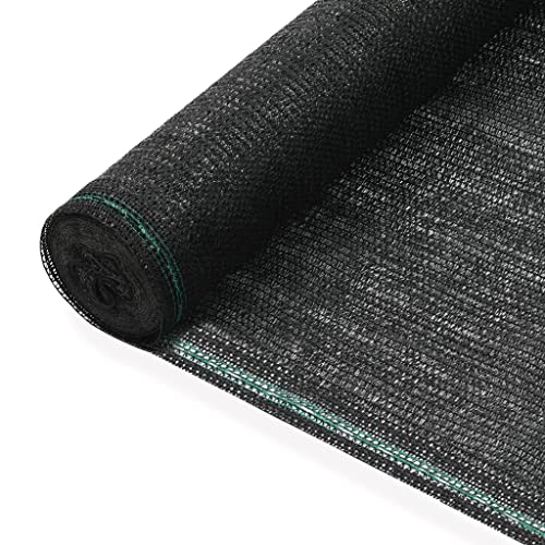 vidaXL Tennisblende Zaunblende Sichtschutz Schattiernetz Windschutz Zaun Schattier Netz Sichtschutznetz Gewebe UV-beständig HDPE 1x25 m Schwarz vidaXL Tennisblende Zaunblende Sichtschutz Schattiernetz Windschutz Zaun Schattier Netz Sichtschutznetz Gewebe UV-beständig HDPE 1x25 m Schwarz von vidaXL