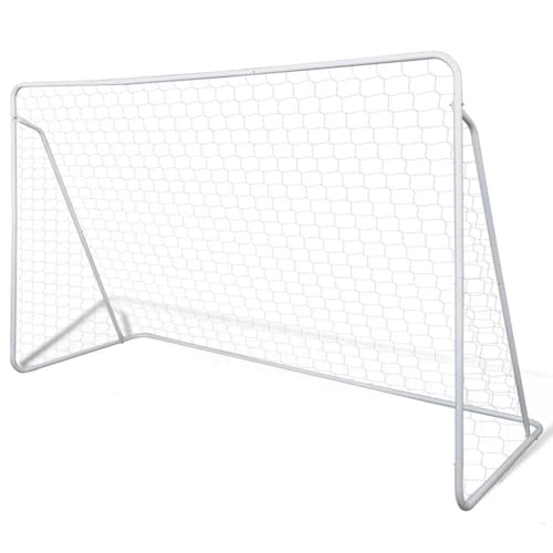 vidaXL Mini Fußball Torpfosten Netz Set Stahl 240 x 90 x 150 cm Hochqualitativ vidaXL Mini Fußball Torpfosten Netz Set Stahl 240 x 90 x 150 cm Hochqualitativ von vidaXL
