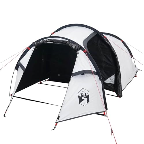 vidaXL Tunnelzelt, Campingzelt für 3 Personen Wasserdicht, Outdoor Zelt mit Abnehmbarem Überzelt, Trekkingzelt Familienzelt Camping, Weiß Dunkel vidaXL Tunnelzelt, Campingzelt für 3 Personen Wasserdicht, Outdoor Zelt mit Abnehmbarem Überzelt, Trekkingzelt Familienzelt Camping, Weiß Dunkel von vidaXL