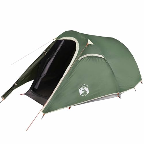 vidaXL Tunnelzelt 3 Personen, Campingzelt mit Netzwände, Wasserdicht Familienzelt mit abnehmbarem Überzelt, Zelt, Grün 185T Polyester vidaXL Tunnelzelt 3 Personen, Campingzelt mit Netzwände, Wasserdicht Familienzelt mit abnehmbarem Überzelt, Zelt, Grün 185T Polyester von vidaXL