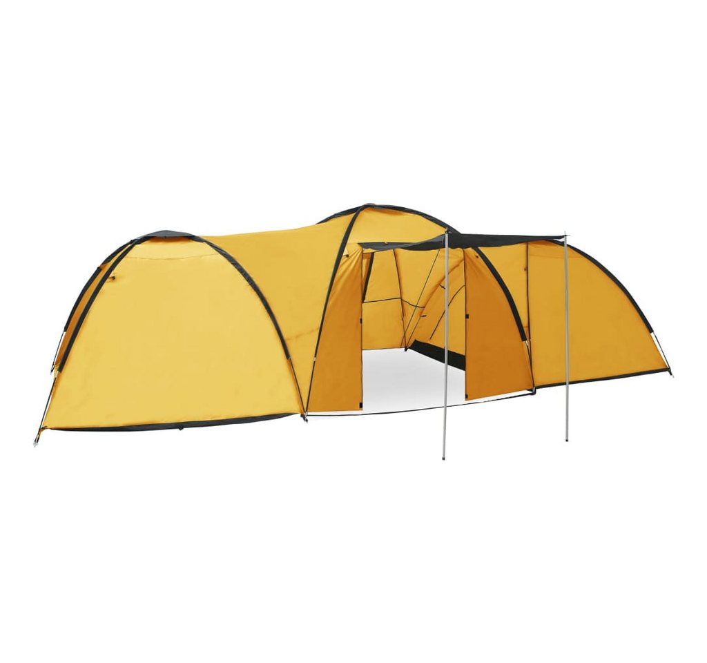 vidaXL Vorzelt Camping-Zelt Iglu 650x240x190 cm 8 Personen Gelb, (1 tlg) von vidaXL
