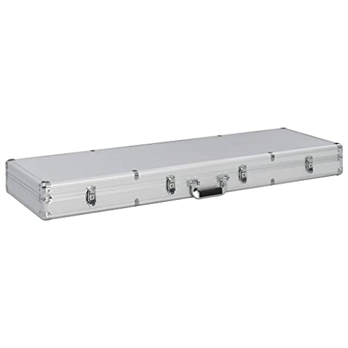 vidaXL Waffenkoffer Gewehrkoffer Universalkoffer Flintenkoffer Pistolenkoffer Bogenkoffer Alukoffer Jagdkoffer Silbern 118x38x12cm Aluminium vidaXL Waffenkoffer Gewehrkoffer Universalkoffer Flintenkoffer Pistolenkoffer Bogenkoffer Alukoffer Jagdkoffer Silbern 118x38x12cm Aluminium von vidaXL
