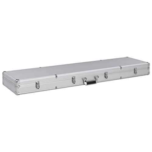 vidaXL Waffenkoffer Gewehrkoffer Universalkoffer Flintenkoffer Pistolenkoffer Bogenkoffer Alukoffer Jagdkoffer Silbern 134x35x12cm Aluminium vidaXL Waffenkoffer Gewehrkoffer Universalkoffer Flintenkoffer Pistolenkoffer Bogenkoffer Alukoffer Jagdkoffer Silbern 134x35x12cm Aluminium von vidaXL