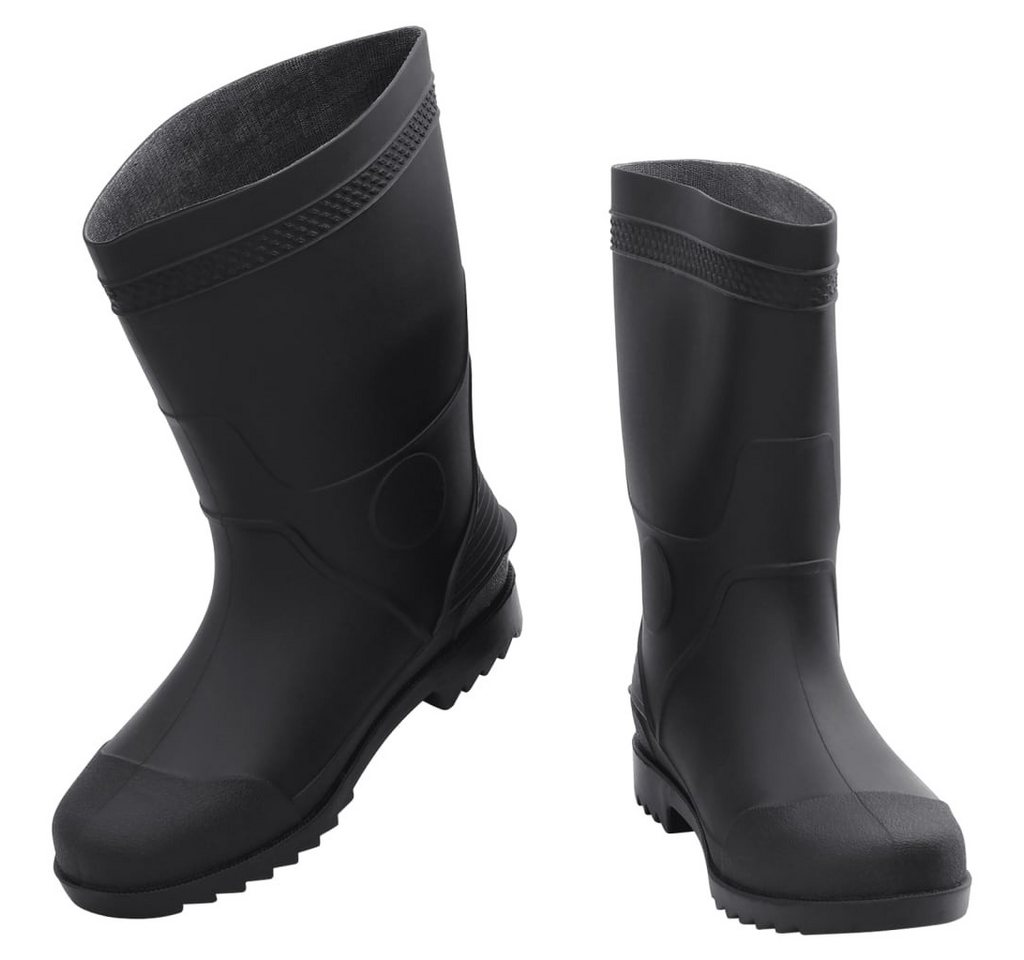 vidaXL Wathose Gummistiefel Schwarz Größe 41 PVC von vidaXL