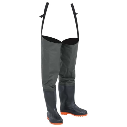 vidaXL Watstiefel, Hüftstiefel für Angler Landwirte, Anglerstiefel Wasserfest Verstellbar, Fischerstiefel Wathose, Dunkelgrün Gr. 38 vidaXL Watstiefel, Hüftstiefel für Angler Landwirte, Anglerstiefel Wasserfest Verstellbar, Fischerstiefel Wathose, Dunkelgrün Gr. 38 von vidaXL