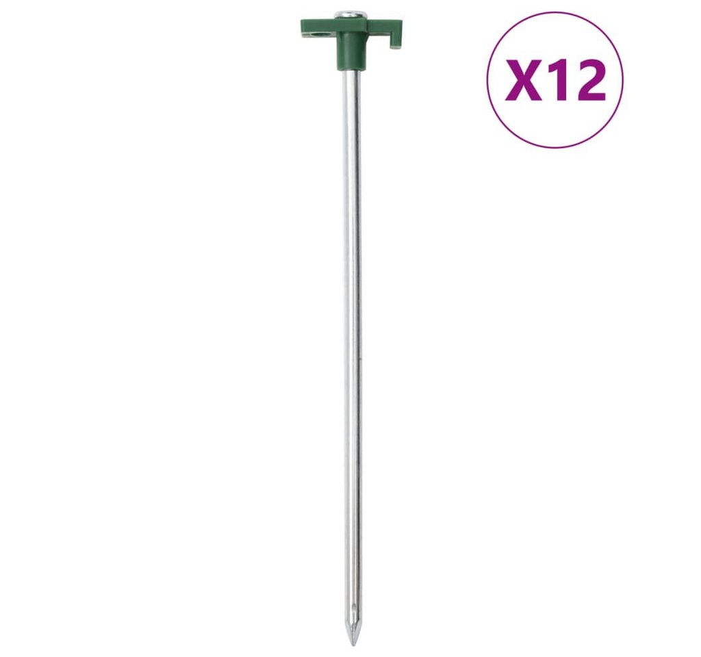 vidaXL Zelthering, Zeltheringe 12 Stk. 25 cm 7 mm Verzinkter Stahl und PP vidaXL Zelthering, Zeltheringe 12 Stk. 25 cm 7 mm Verzinkter Stahl und PP von vidaXL