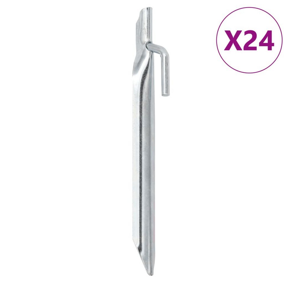 vidaXL Zelthering, Zeltheringe 24 Stk. V-Form 17 cm Ø20 mm Verzinkter Stahl vidaXL Zelthering, Zeltheringe 24 Stk. V-Form 17 cm Ø20 mm Verzinkter Stahl von vidaXL