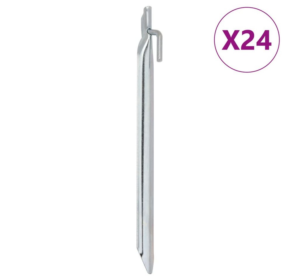 vidaXL Zelthering, Zeltheringe 24 Stk. V-Form 25 cm Ø20 mm Verzinkter Stahl vidaXL Zelthering, Zeltheringe 24 Stk. V-Form 25 cm Ø20 mm Verzinkter Stahl von vidaXL