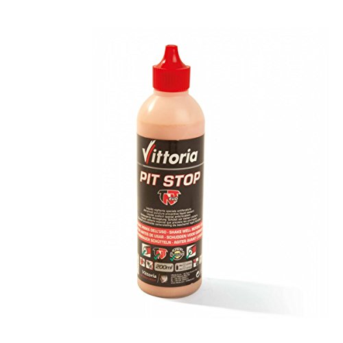 Vittoria Reifen Pit Stop Prävention Latex Dichtstoff, schwarz, 200 ml Vittoria Reifen Pit Stop Prävention Latex Dichtstoff, schwarz, 200 ml von vittoria
