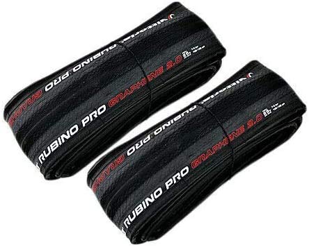 Vittoria Rubino Pro IV G2.0 Graphene Clincher Tire 700x25C, Black, 2 Tire, VT1830 Vittoria Rubino Pro IV G2.0 Graphene Clincher Tire 700x25C, Black, 2 Tire, VT1830 von vittoria