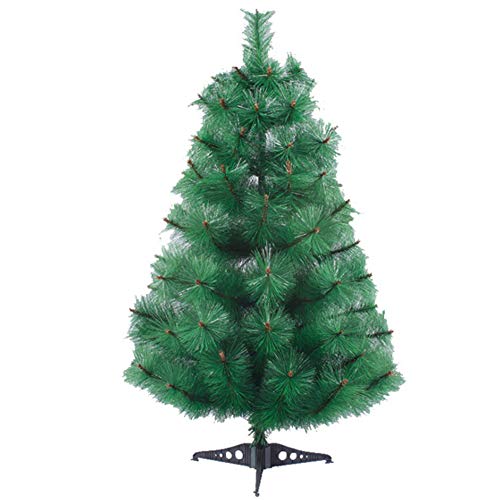 Künstlicher Weihnachtsbaum mit Kiefernnadeln – PET + PVC und andere verschlüsselte Weihnachtsbäume, automatische Weihnachtsbäume, Desktop-Dekorationen, klassische und realistische natürliche Zweige von vkeid