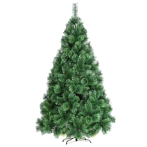 vkeid Künstlicher Weihnachtsbaum, künstlicher Weihnachtsbaum mit Metallständer für den Innen- und Außenbereich, einfach zu montieren (Farbe: Grün, Größe: 4 Fuß/120 cm) von vkeid