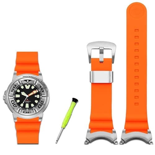 vkeid Modifiziertes Armband für Citizen BJ8050 BJ8050-08E Edelstahl-Lug-Verbindungskopf Little Monster Armband Uhrenarmband von vkeid