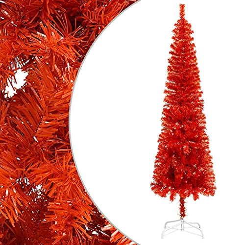 vkeid Schmaler Weihnachtsbaum, Weihnachtsdekoration, Weihnachtsbaumschmuck, schlanker künstlicher Bleistiftbaum, für den Innenbereich, Schaustück für den Garten, Gold, 150 cm, modisch von vkeid