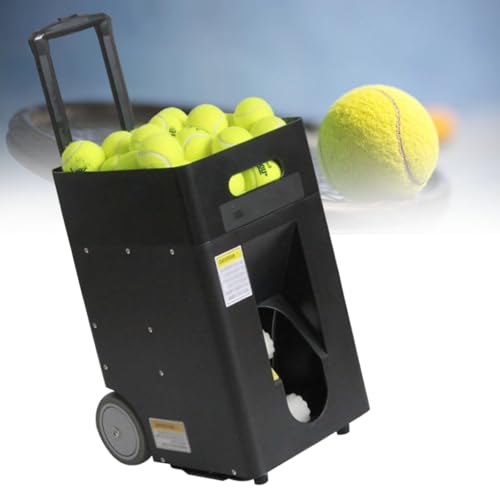 vnmudzeo Intelligente Tennisballmaschine, Mit App Und Fernbedienung, Automatischer Tennisballwerfer FüR Training Und ÜBung, Kompletter Trainingsmodus von vnmudzeo