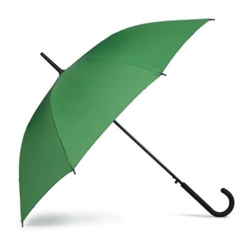 Vogue - Eleganter langer Damen-Regenschirm. Hergestellt aus 100% Eco-Rpet-Gewebe aus recycelten Plastikflaschen. Windfester Regenschirm mit automatischer Öffnung und manuellem Schließen. Gelbe Grün Vogue - Eleganter langer Damen-Regenschirm. Hergestellt aus 100% Eco-Rpet-Gewebe aus recycelten Plastikflaschen. Windfester Regenschirm mit automatischer Öffnung und manuellem Schließen. Gelbe Grün von VOGUE