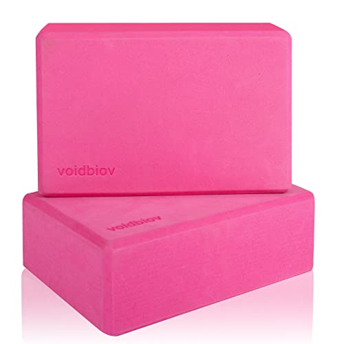 voidbiov Yoga blöcke 2er Set 9 "x6 x3, Stabil rutschfest Eva Schaumstoff, Bietet Unterstützung und Stabilität für Joga Fitness Meditation voidbiov Yoga blöcke 2er Set 9 "x6 x3, Stabil rutschfest Eva Schaumstoff, Bietet Unterstützung und Stabilität für Joga Fitness Meditation von voidbiov