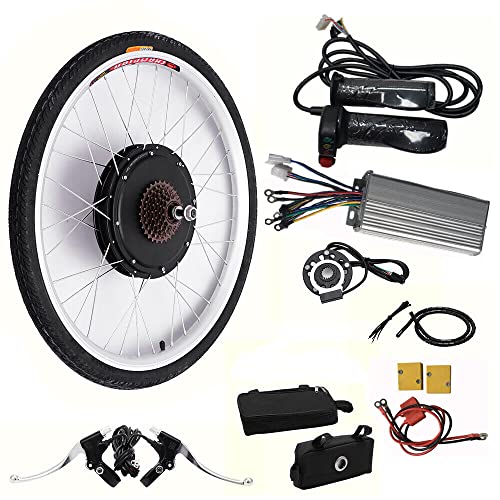 26 Zoll Ebike Umbausatz Elektrofahrrad Umrüstsatz, 48V 1000W Hinterrad Elektrofahrrad Motor Umrüstsatz, eBike Nabenmotor Set E Bike Kit, E-Bike Umrüstsatz mit Intelligent Controller PAS System 26 Zoll Ebike Umbausatz Elektrofahrrad Umrüstsatz, 48V 1000W Hinterrad Elektrofahrrad Motor Umrüstsatz, eBike Nabenmotor Set E Bike Kit, E-Bike Umrüstsatz mit Intelligent Controller PAS System von wanwanper