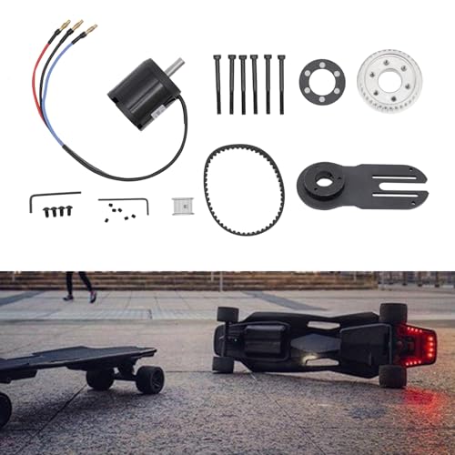 wanwanper Skateboard Motor Mount Bracket, Skateboard Pulleys Kit, N5065 Sensorless Motor Pulley Wheel Kit für DIY Elektro-Skateboard, Modell-Flugzeug-Roller, Fahrrad Power Elektrofahrzeuge wanwanper Skateboard Motor Mount Bracket, Skateboard Pulleys Kit, N5065 Sensorless Motor Pulley Wheel Kit für DIY Elektro-Skateboard, Modell-Flugzeug-Roller, Fahrrad Power Elektrofahrzeuge von wanwanper