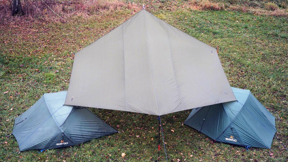 warmpeace Tarp-Zelt von warmpeace