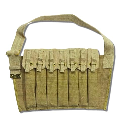 Britischen WWII Sten Gewehr Sieben Pocket-Zeitschrift Bandolier von warreplica