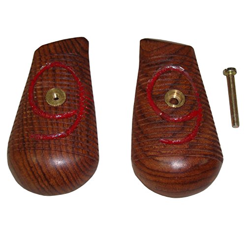 warreplica Mauser C96 rot 9 Broomhandle Pistol Grip - Griff aus Holz Bundeswehr - Reproduktion warreplica Mauser C96 rot 9 Broomhandle Pistol Grip - Griff aus Holz Bundeswehr - Reproduktion von warreplica