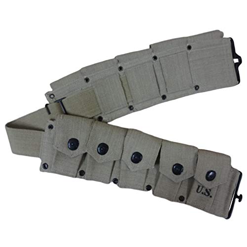 US-WWII M1 Garand Rifle Ammunition Belt / WW2 M1923 Gürtel US-WWII M1 Garand Rifle Ammunition Belt / WW2 M1923 Gürtel von warreplica