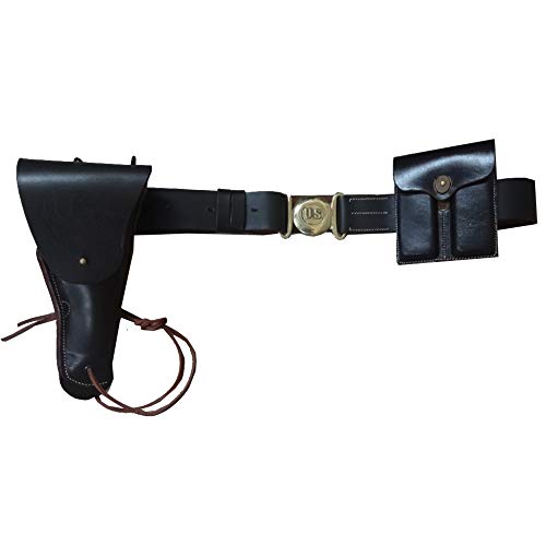 US WWII M1916 .45cal 1911 Pistolen Leder Holster, Gürtel, Ammo Pouch Set US WWII M1916 .45cal 1911 Pistolen Leder Holster, Gürtel, Ammo Pouch Set von warreplica