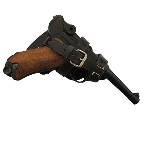 Fallschirmjäger Deutsch P08 Luger Braunes Lederholster Fallschirmjager Holster Fallschirmjäger Deutsch P08 Luger Braunes Lederholster Fallschirmjager Holster von warreplica