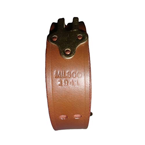 warreplica US M1918 B.A.R. BAR Leder Sling Mid Brown Farbe - Reproduktion (MILSCO 1941) von warreplica