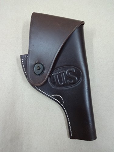 US WW2 Smith & Wesson Victory Modell Revolver Holster in braunem Leder .38 Special US WW2 Smith & Wesson Victory Modell Revolver Holster in braunem Leder .38 Special von warreplica