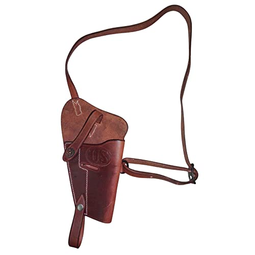 US WWII M3 Schulterholster aus Leder - Reproduktion US WWII M3 Schulterholster aus Leder - Reproduktion von warreplica