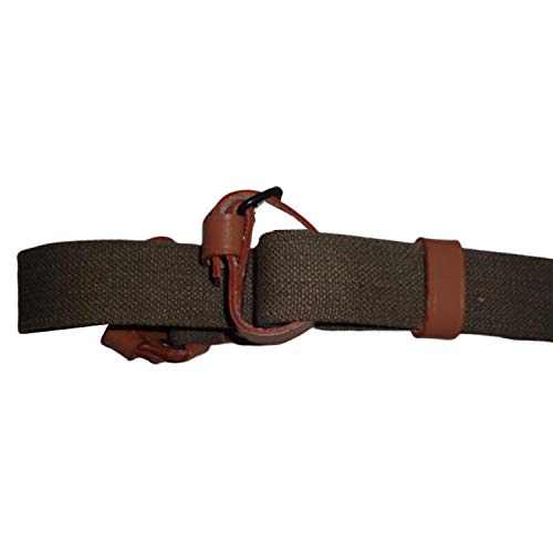 warreplica WWII Mosin-Nagant Russische Rifle Sling mit Pure Leather Dog Halsbänder - Reproduktion warreplica WWII Mosin-Nagant Russische Rifle Sling mit Pure Leather Dog Halsbänder - Reproduktion von warreplica