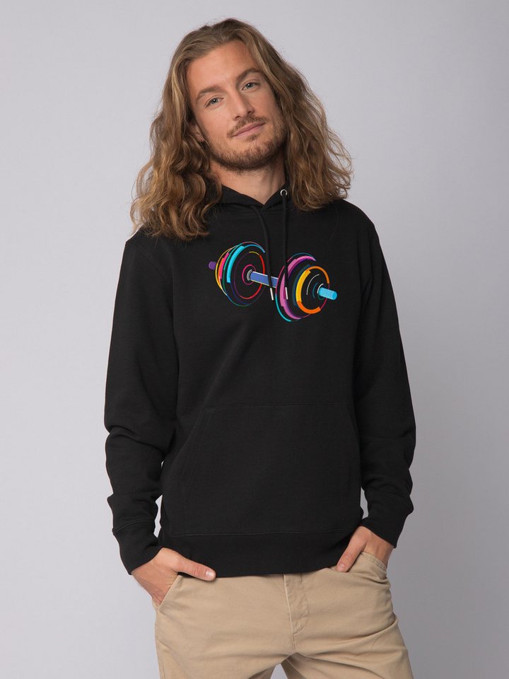 wat? Apparel Hoodie 80s Hantel wat? Apparel Hoodie 80s Hantel von wat? Apparel
